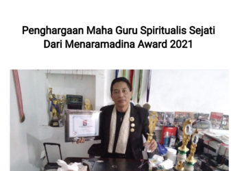 Gus Umar Efendi Raih Penghargaan Maha Guru Spiritualis Sejati Dari Menaramadina Award 2021