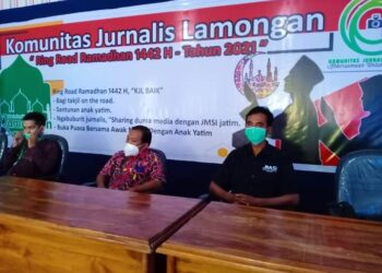 Ngabuburit Ramadhan Komunitas Jurnalis Lamongan (KJL), JMSI Jatim Apresiasi Berdirinya KJL di Lamongan.