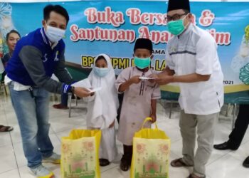 BPC HIPMI Lamongan Gelar Rapat Konsolidasi Pengurus dan Santunan Yatim Piatu