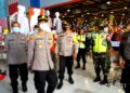 Antisipasi Kerumunan Massa di Hari Ke-4 Lebaran Polsek Babat Bersama Petugas Gabungan Tinjau Tempat Pariwisata di Kecamatan Babat