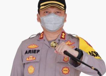 Polres Gresik// Penyekatan Berlanjut, Perketat Pemeriksaan di Check Point Gresik