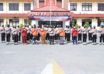 Kapolres Ajak Elemen Pemuda di Pasuruan, Apel Berantas Narkoba