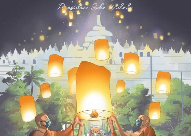 Jokowi: Selamat Waisak, Semoga Kedamaian Senantiasa Bersama Kita