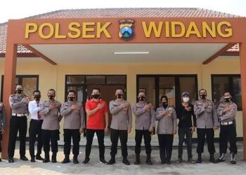 Kapolres Tuban Tinjau Perkembangan Pembangunan Mapolsek Widang