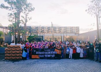 Miss Cindy, Rutin Santuni Anak Yatim Piatu adalah Rahasia Kunci Suksesnya 