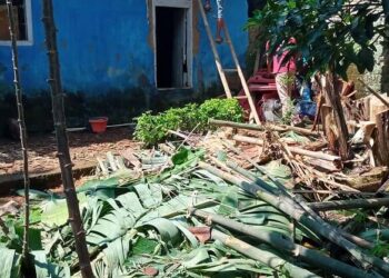 Rumah Tersambar Petir , Masyarakat Relawan Indonesia Assesement TKP