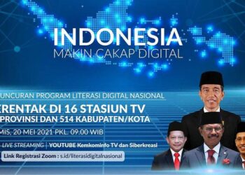 Kominfo Luncurkan Program Nasional Literasi Digital “Makin Cakap Digital” 