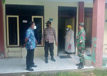 Cegah Munculnya Klaster Keluarga, Tiga Polsek Jemput Pasien Positif Covid-19 Dibawa Kantor BKD