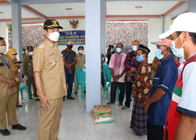 Terjun Langsung, Bupati YES Pastikan Kesiapan Penanggulangan Klaster Sidodowo