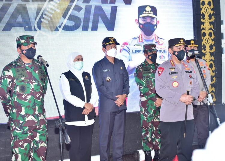 Lamongan Tangani Covid-19 dengan Sinergitas Tiga Pilar