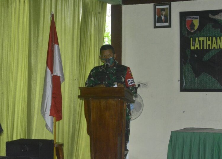 Tingkatkan Kemampuan Binter, Koramil 0812/10 Babat Laksanakan Latihan Teknis & Taktis