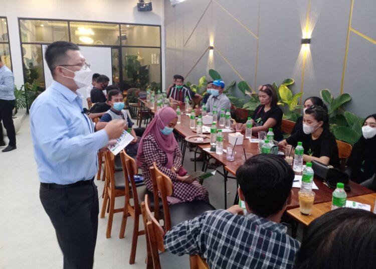 Di Eighteen Coffe Lamongan, BPJS Ketenagakerjaan Gelar Sosialisasi Bagi Pekerja Formal dan Informal, Paparkan Manfaat Program Jaminan Sosial