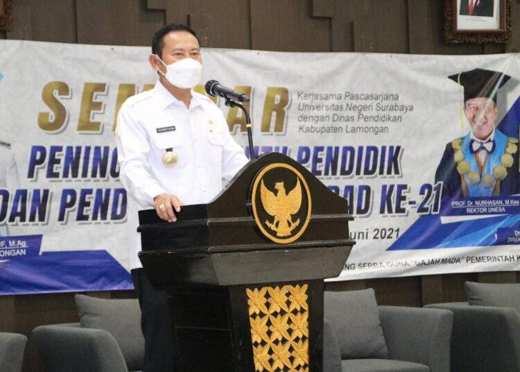 Sambut Baik Seminar Peningkatan Mutu Pendidik, Pemkab Lamongan Janjikan Akan Selalu Fasilitasi