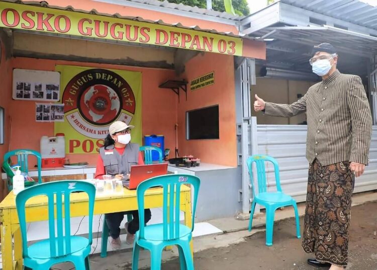 Cek Jogo Tonggo di Blora, Ganjar ; Ayo Kita Bergerak Eling karo Ngelingke