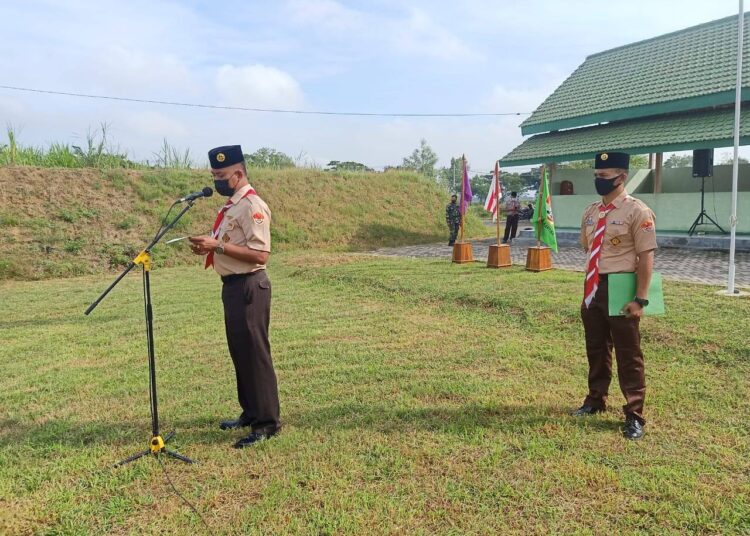Kodim 0812/Lamongan Gelar Pembinaan Pramuka Saka Wira Kartika