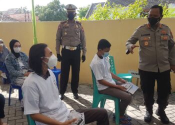 Polres Bojonegoro Gelar Serbuan Vaksinasi, 5.830 Dosis Vaksin Bagi Masyarakat Bojonegoro
