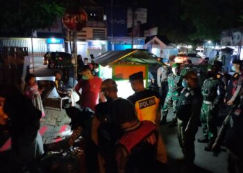 Satgas Covid 19 di Kabupaten Lamongan Terus Selisir Tempat Yang Menimbulkan Kerumunan