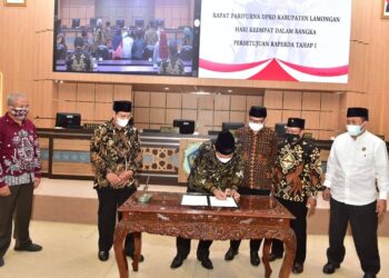 Inisiatif Eksekutif dan Legislatif Kabupaten Lamongan Akhirnya Disetujui dan Disahkan Menjadi Peraturan Daerah (Perda)
