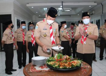 HUT Ke 60 Tahun Pramuka, Tekadkan Bakti Tanpa Pamrih