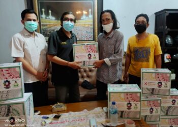 Ratusan Paket Sembako Dibagikan Oleh KJJT Atas Wujud Syukur HUT ke 1 Tahun