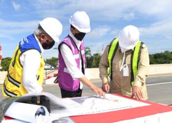 Presiden Tinjau Sodetan Akses Jalan ke IKN