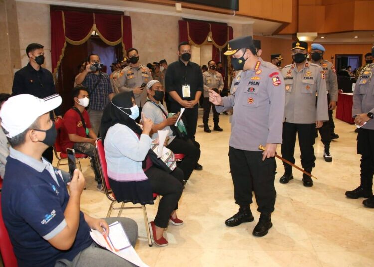 Kapolri Ajak Semua Angkatan Akpol Mempercepat Vaksinasi