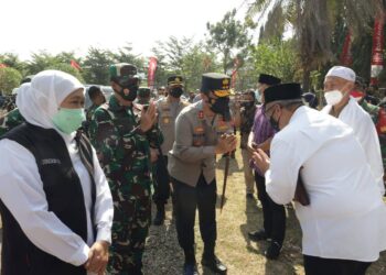 Forkopimda Jatim Kebut Vaksinasi di Lingkungan Pesantren