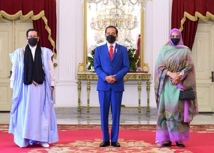 Presiden Jokowi Terima Surat Kepercayaan Empat Duta Besar Negara Sahabat