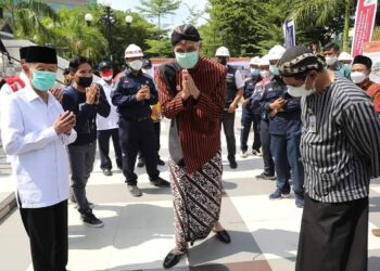 Masjid Baiturrahman Direnovasi, Ganjar ; Saya Punya Hubungan Emosional dengan Masjid Ini