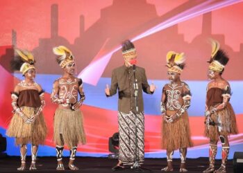 Ungkapan Pelajar Papua ke Ganjar ; Aku Tresno Karo Koe