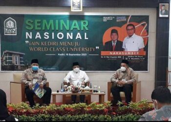 IAIN Kediri Gelar Seminar Nasional 2021, Kepala Staf Kepresidenan Giat Kunjungan Kerja