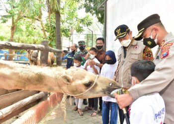 Bupati Lamongan Ajak Anak Yatin Korban Covid-19 Berwisata ke Mazoola