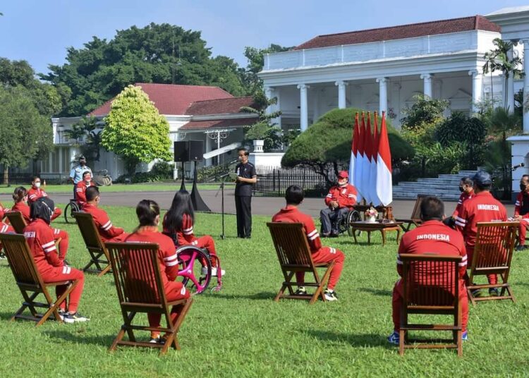 Presiden Jokowi Apresiasi dan Perhatikan Atlet Paralimpiade Tokyo 2020 Dengan Bagi Bonus