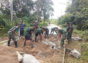 Berpacu Dengan Waktu TMMD Reg Ke-112 Ketapang