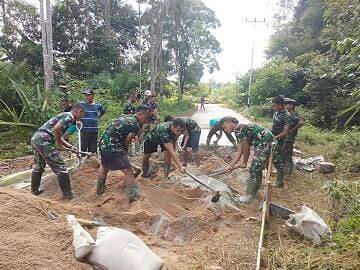 Berpacu Dengan Waktu TMMD Reg Ke-112 Ketapang