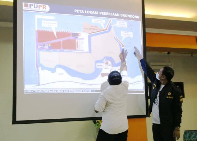 Bupati YES Hadiri Rapat Koordinasi Pembangunan Breakwater PPN di Brondong