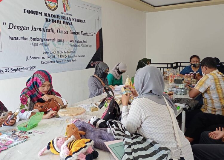 Kurasi Diklat UMKM IKM FKBN Kediri Raya jalan sukses standartisasi produk siap GO Digital Marketing