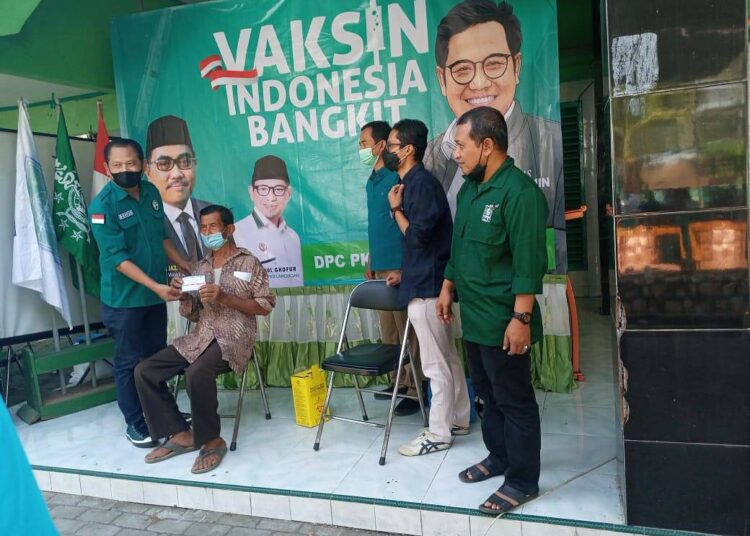 DPC PKB Lamongan Peduli, Gelar Vaksinasi Untuk Masyarakat Umum