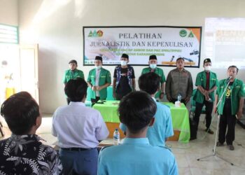 Menyongsong Peringatan HSN 2021, PAC GP Ansor Karanggeneng gelar Pelatihan Jurnalistik dan Kepenulisan