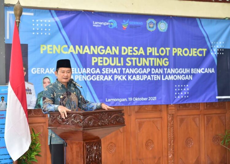 Lamongan Canangkan 5 Desa Pilot Project Peduli Stunting