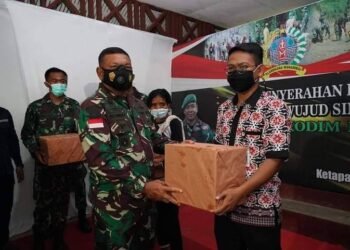 Program TMMD Merajut Asa Warga 3 Desa di Kecamatan Sungai Laur