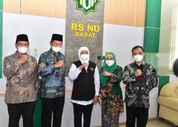 Bersama Gubernur Resmikan RSNU Babat, Pak Yes Optimis Tingkatkan Derajat Kesehatan Masyarakat Lamongan