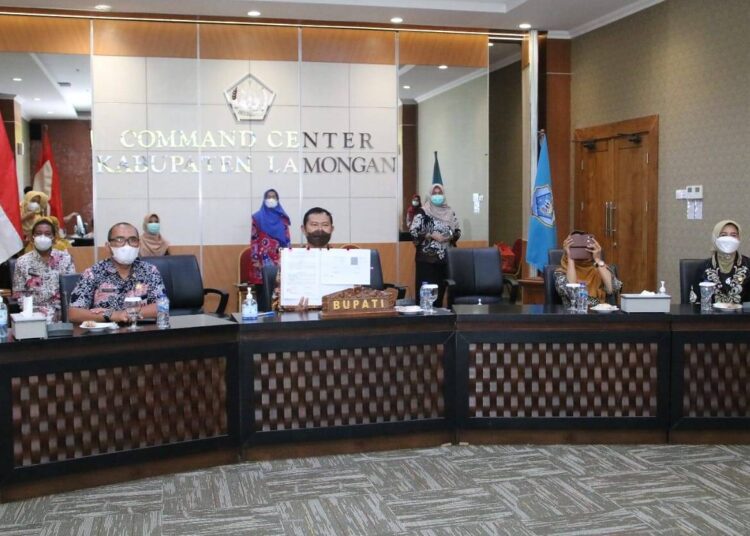 Pemerintah Kabupaten Lamongan Tanda Tangani Nota Kesepahaman Penempatan Lulusan PKN STAN