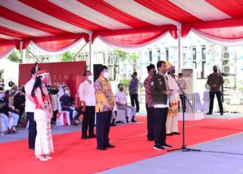 Presiden Joko Widodo Minta Percepatan Vaksinasi di Provinsi Kalimantan Selatan