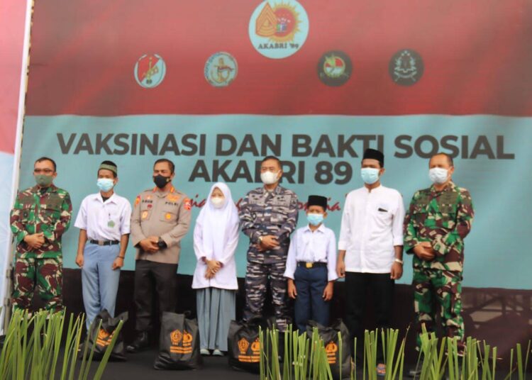 Alumni Akabri 89 Gelar Vaksinasi dan Bakti Sosial di Provinsi Banten