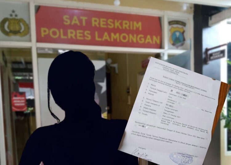 Dinilai Tak Ada Itikad Baik dari Pihak Sekolah Madrasah Gembong, Babat, Keluarga Korban Penerima Santunan Yatim Lapor Ke Polres Lamongan