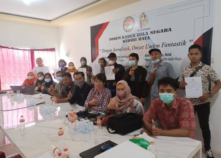 DPMPTSP Kota dan Kabupaten Kediri bersinergi memberi pelayanan Legalitas NIB RBA ke pelaku Usaha Mikro Kecil dan Industri Kreatif FKBN Kediri Raya