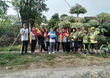 Sharing Perkoperasian Sambil Gowes, Ini yang Dilakukan oleh Koperasi Tanaman Hias di Lamongan