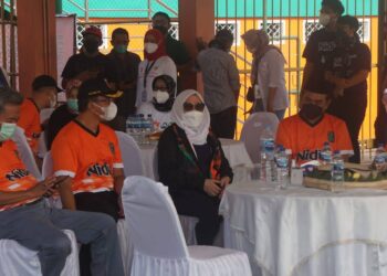 Dukung Penuh Kebangkitan Persibo, Bupati Bersama Forkopimda Bojonegoro Hadiri Launching Jersey Persibo