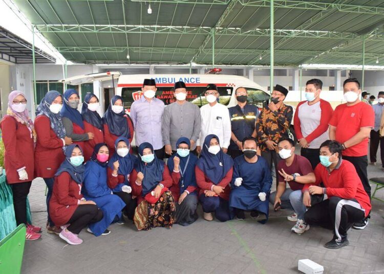 Kabupaten Lamongan Capai Target 70% Vaksinasi Dosis Pertama